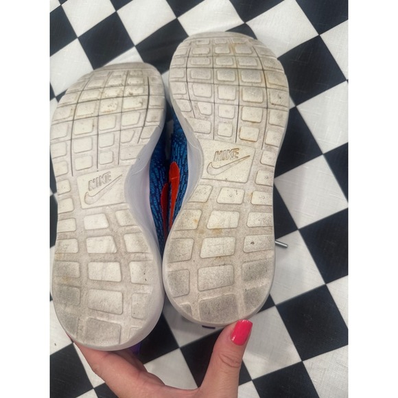 Nike Roshe One Blue Orange Sneakers Men's Running Shoes Athletic Comfort size 8 - Picture 6 of 6